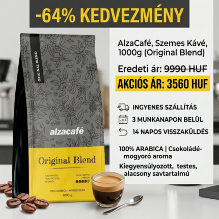 AlzaCafé, szemes, 1000 g (Új csomagolásban)